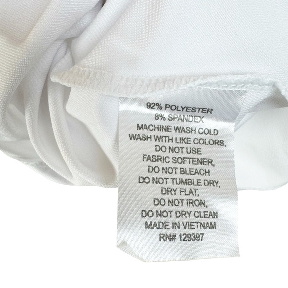 SSI Tennis Racerback Sport Dress Size XL White - Picture 8 of 9